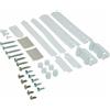 Whirlpool Bauknecht Fagor Ignis Smeg Ike Kit guida per congelatore da incasso 481231028208 ricambio Whirlpool Bauknecht