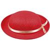 Boland 55512 - Mini Cappello Dazzler, in Feltro, Colore: Rosso