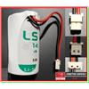 Saft Batteria per allarme ABB Pila SAFT LSH14 3,6 V 5,8 Ah per rilevatori domus tech