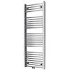 XIMAX Xi max - Radiatore da bagno C2 con collegamento centrale, cromato lucido 1264 x 600 mm Cromato lucido