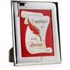 First Class Cornice Porta Foto E 1005 15x20 In Argento Regalo Laurea ELITE Made in Italy