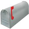 Alubox Cassetta postale posta porta lettere ALUBOX USA mail topolino argento con palo
