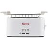Girmi TP91 Tostapane Xl, 1500 W, Pinze Inox extra-lunghe, Raccogli briciole, 3 funzioni di 6 livelli di cottura, Spegnimento automatico