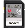 SONY SDXC 64GB UHS-II M Series U3 SF-M64 Class 10