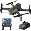 OVERMAX X BEE Drone Telecomandato con videocamera 4K FPV Live con WiFi a 5 GHz, Portata 600 metri, Velocità fino a 40km/h, Classe C0 GPS, Batteria 1820mAh, Luci LED, Zoom avanzato, 4 Eliche di ricambi