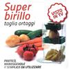 Euronovità Super Birillo Taglia Ortaggi Affetta Patate Bastoncino Lama Acciaio Contenitore