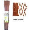 Traliccio In Legno Rete Estensibile Piante Rampicanti Staccionata 180x120cm hmj