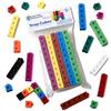 Learning Resources Cubi da incastrare (set da 100), snap cubes, policubi, il contafacile, giochi didattici di matematica per bambini, scuola infanzia, blocchi aritmetici multibase, impilabili, 5 anni