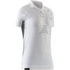 X-Bionic Invent 4.0 - Travel Polo Maglia Donna Manica Corta - Polo Shirt Donna - 3D Bionic Sphere Controllo Climatico - Bianco, S