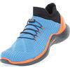 UYN Y100045-A465 City Running Black Sole Uomo, Blue/Orange EU 39