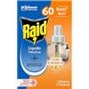 Raid Liquido Elettrico Antizanzare Comuni e Tigre, Ricarica, Fragranza Fiori d'Arancio, 1 Confezione da 1 Ricarica da 36ml, 60 Notti