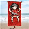 Gorjuss Santoro Telo Mare 70x140cm Gorjuss Santoro Gatto Asciugamano Cotone Spiaggia Mare Piscin