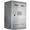 utix CASSETTA MOBILETTO PROTEZIONE CONTATORE GAS ARMADIETTO ZINCATO 50 X 40 X 25 CM
