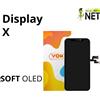 VOK Display Schermo Soft OLED Touch Screen VOK per Apple iPhone X Vetro