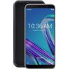 COVER X Asus Zenfone Max Pro M1 ZB601KL ZB602KL X00TD CUSTODIA CARBON gel +VETRO