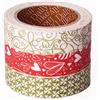 Dailylike Set 3 nastri adesivi cotone wish wish 15 mm x3 m.