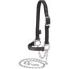 Weaver Livestock Weaver Leather Nylon Adjustable Sheep Halter con Catena Piombo, 35-8110-BK, Nero