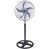 MDS Ventilatore a Piantana 5 Pale Metallo Altezza Regolabile Basso Consumo 65W