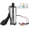 MDS POMPA TRAVASO ELETTRICA SOMMERSA ASPIRA LIQUIDI ACQUA OLIO DIESEL 12V AUTO BARCA