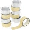 Baker Ross FE802 Nastro con Glitter Oro e Argento - Confezione da 10, Nastro Decorativo, Forniture Per Artigianato E Artigianato, Ideale Per Bambini Progetti Artistici E Artigianali
