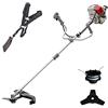 IKRA decespugliatore a benzina IBF 31-4 incl. bobina, lama a 3 denti e tracolla, 31 cm³, 0,7 kW