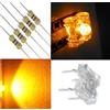 STG-TOP DIODI LED PIRANHA 4 PIN piedini alta luminosità 3mm 5mm BIANCO VERDE ROSSO BLU