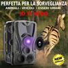 TECNOGM FOTOTRAPPOLA VIDEOCAMERA HD TELECAMERA MIMETICA SPIA OCCULTABILE LED INFRAROSSI