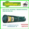 RETE RACCOLTA OLIVE ANTISPINA PESANTE 85/90 gr/mq rotoli mt 4-5-6-7-8x mtl 50
