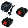 PS STORE Kit 2 Batteria 24/26 V + Caricabatterie Per Mini Sega Elettrica Motosega