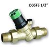 BRAUKMANN HONEYWELL Riduttore di pressione con bocchettone e filtro D05FS 1/2" Braukmann Honeywell