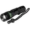 POLY POOL - PP3152 Torcia LED Portatile 3W ALUPRO - Torcia LED 3 Luminosità - Luce Emergenza o Lavoro Tascabile in Alluminio Portata 150m con Fuoco Regolabile - Lampada a Batteria con Laccetto