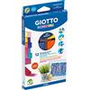 Giotto Decor Wax pastelli a cera multisuperficie in astuccio da 12 colori