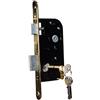 Bricard 2607 Serratura ad incasso asse 50 mm per Porta D'Ingresso con cilindro 60 mm. Standard NF. Colore Nero