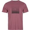 O'Neill T-Shirt a Maniche Corte con cubo sfumato, Maglietta Intima Uomo, 13013 Notte, S/M