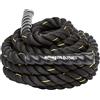 Amazon Basics Battle Rope da 3,8 cm x 9 m, fune pesante da allenamento, nero