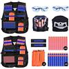 EXTSUD 2 Set Gilet Tattico per Nerf Bambini con 90 Pz Accessori