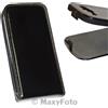 MAXY BOOK CASE FLIP COVER PRESTIGE PORTFOLIO VERTICALE HUAWEI ASCEND G510 BLACK NERA