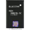 0048C7A BATTERIA ORIGINALE BLUE STAR 900mAh LITIO PER NOKIA 3610 FOLD 3660 5030 5130 N71