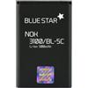 020C3AA Batteria Originale Blue Star 900mah Litio Per Nokia 2610 2626 2700 2710 2730 E70