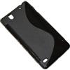 030C0BA Ssyl Custodia In Silicone S-line Cover Case Sony Xperia C4 / C4 Dual Black Nero