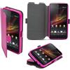 030EC6A Custodia Book Cover Silicone Flip Case Libro Orizzontale Lg G4 H815 Pink Rosa