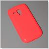 031796A Custodia Back Case Fluo Cover Glitter Samsung Galaxy Trend Plus S7580 Rossa