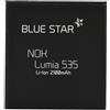 03145EA Batteria Originale Blue Star 2100mah Litio Per Microsoft Lumia 535 Dual Sim 540