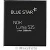 028174A BATTERIA ORIGINALE BLUE STAR 2100mAh LITIO PER MICROSOFT LUMIA 535 NOKIA 830