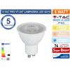 V-TAC 5 PEZZI V-TAC PRO VT-247 LAMPADINA LED GU10 6W FARETTO SPOTLIGHT CHIP SAMSUNG