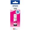 Epson EcoTank 106 Flacone d'Inchiostro Originale | Magenta| Alto Rendimento - Fino a 1.900 Foto | Compatibile Con Modelli ET-7700 / ET-7750 | Garanzia dei Migliori Risultati di Stampa
