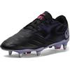 Canterbury Phoenix Genesis Team Soft Ground Rugby Boots, Stivali Uomo, Verbena Nera, 36 EU