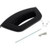 Indesit Hotpoint Ariston Kit maniglia oblò nera FUTURA per lavatrice C00287267 originale Hotpoint
