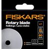 Fiskars Lama di Ricambio Originale, Rotella in Titanio per Tagli Dritti | Include Custodia per la Lama, Ø 60 mm, Acciaio con Rivestimento in Titanio, 1066044