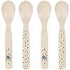 LÄSSIG Set di cucchiai per bambini (4 pezzi) Posate per bambini senza melamina, senza BPA, lavabili in lavastoviglie e in microonde/Spoon Set Garden Explorer